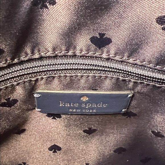 Kate Spade Navy and Pink Striped Crossbody Bag - Picture 6 of 7